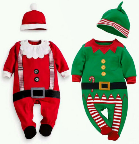 Baby Santa Outfit Christmas Costume